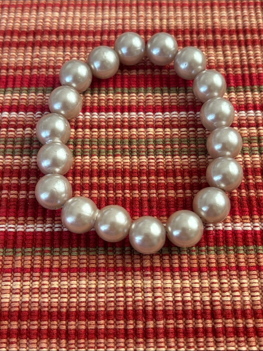 Classic Ivory Pearl Stretch Bracelet - Women Bracelets